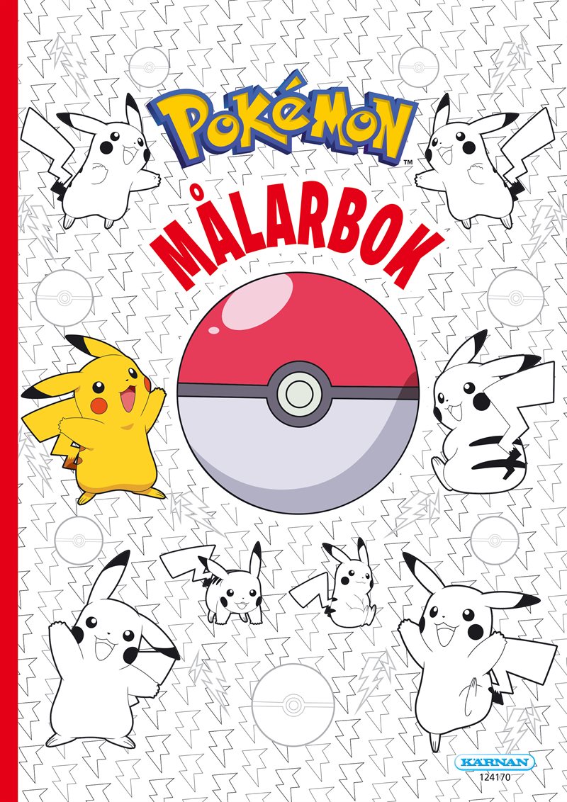 Målarbok Pokemon